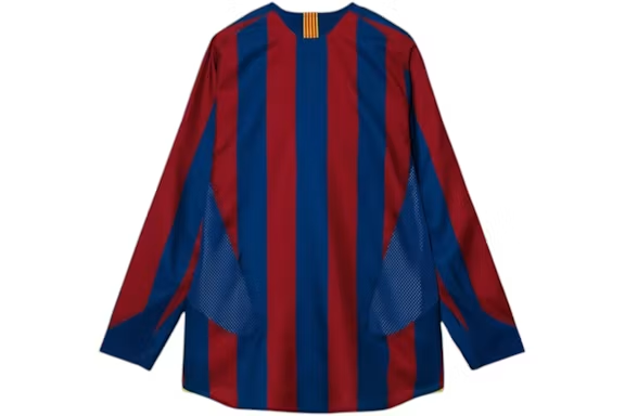 Nike FC Barcelona 2005 Long-Sleeve Jersey Royal Blue / Desert Maroon / Tour Yellow