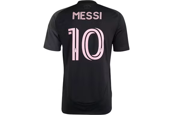 adidas Inter Miami CF 25/26 Messi Away Jersey Black