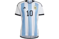 adidas Argentina 22 Messi Home Jersey White/Light Blue