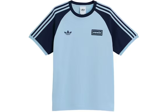 adidas Tour 3-Stripes Tee Clear Sky Night Indigo