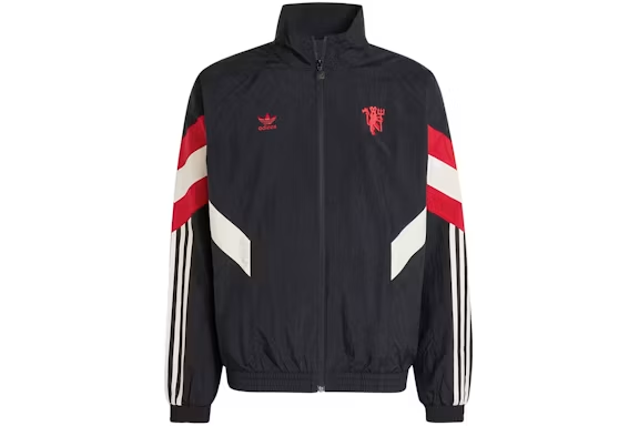 adidas Manchester United Originals Track Top Black/Red