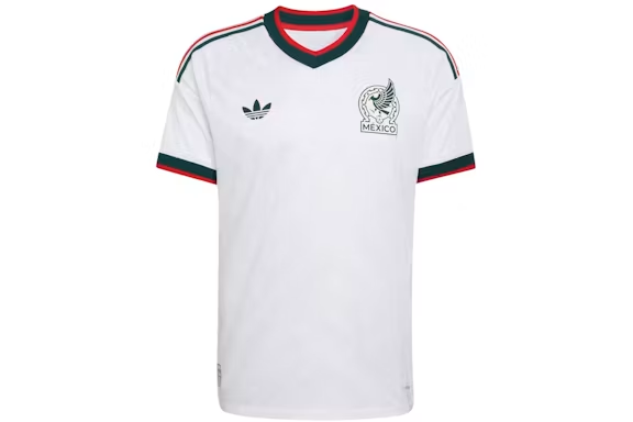 adidas Mexico 26 Away Authentic Jersey White
