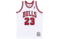 Chicago Bulls Home 1997-98 Michael Jordan Authentic Jersey White