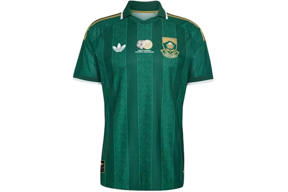 adidas South Africa 26 Away Authentic Jersey Team Dark Green/Team Green