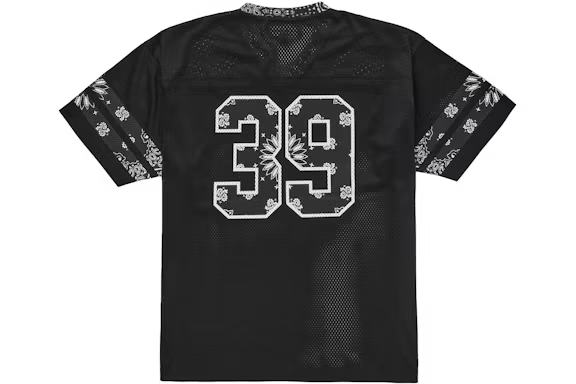 Supreme Bandana Football Jersey Black