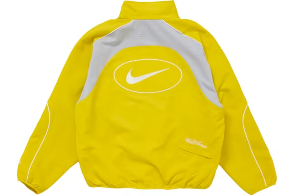 Supreme Nike Track Jacket Yellow