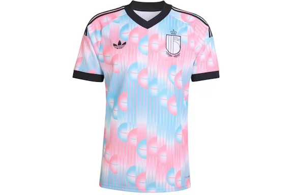 adidas Belgium 26 Away Jersey Frozen Blue/Black