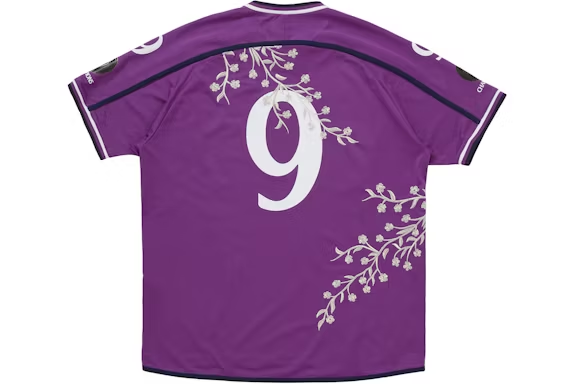 Supreme Floral Soccer Jersey Purple