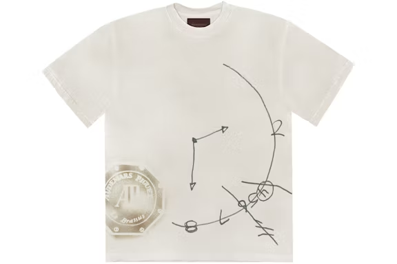 Travis Scott CJ x Audemars Piguet Time Zones Tee White