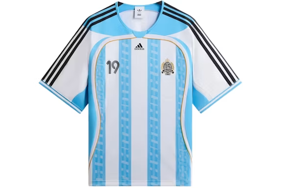 Kith x adidas Messi Football Jersey Blue/White