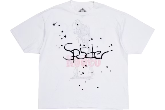 Travis Scott Cactus Jack x Sp5der Days Before Rodeo II Tee White