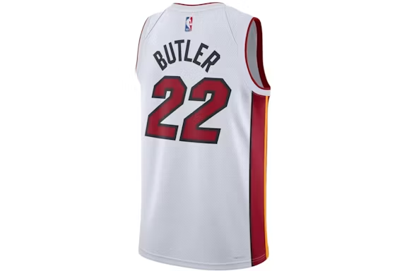 Nike NBA Miami Heat Jimmy Butler Association Edition Swingman Jersey White/Dark Red