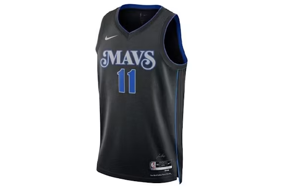 Nike Kyrie Irving Dallas Mavericks Dri-Fit Jersey Black