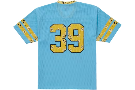 Supreme Bandana Football Jersey Blue