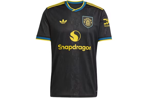 adidas 25/26 Third Jersey Manchester United Black