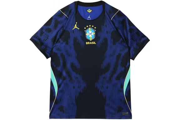 Nike Air Jordan x CBF Brazil Dri-Fit Stadium Away Jersey Old Royal/Black