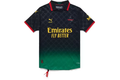 OFF-WHITE x Puma AC Milan Authentic Jersey Black/Power Green