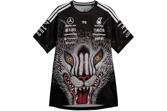 adidas X Y-3 Mercedes Amg Petronas Formula 1 Driver Jersey Black