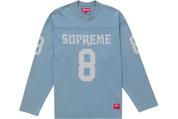 Supreme Affiliated L/S Football Top Slate