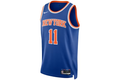 Nike x NBA New York Knicks Jalen Brunson Icon Edition Swingman Jersey Blue