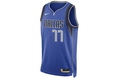 Nike NBA Dallas Mavericks Luka Doncic Icon Edition Swingman Dri-Fit Jersey Blue