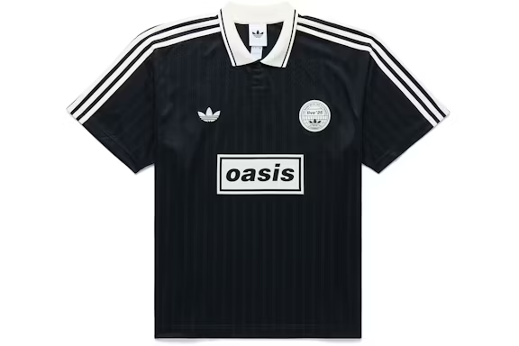 adidas x Oasis Tour Jacquard Jersey Black