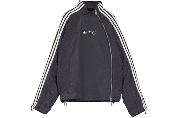 adidas x Thug Club Woven Track Top Black/Silver Metallic