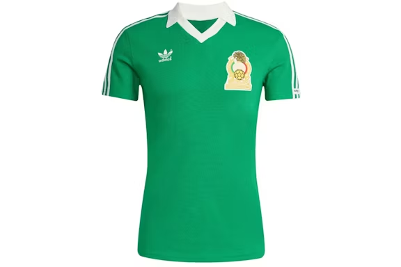 adidas Mexico Home 1986 Jersey Green