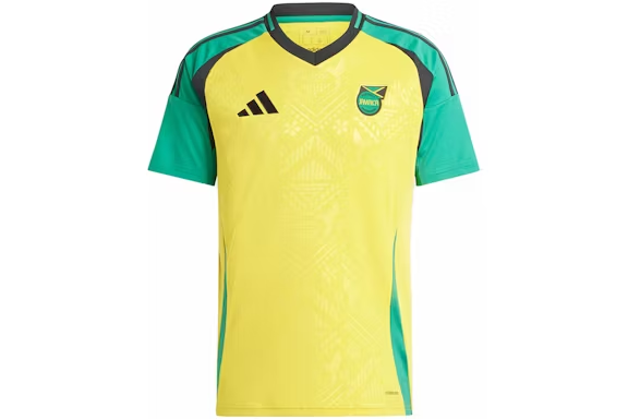 adidas Jamaica 24 Home Jersey Hazy Yellow