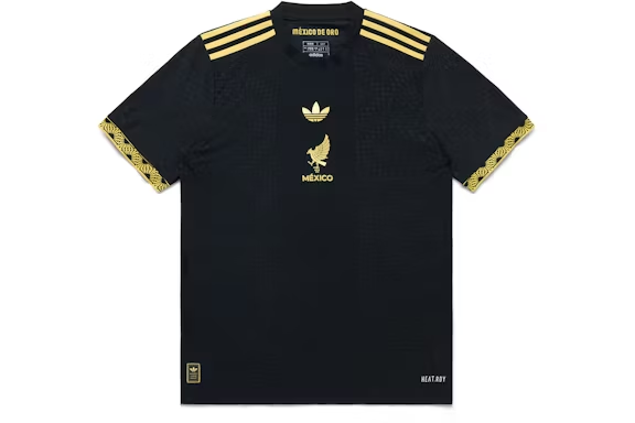 adidas Mexico Gold Jersey Black