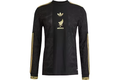 adidas Mexico Gold Long Sleeve Jersey Black