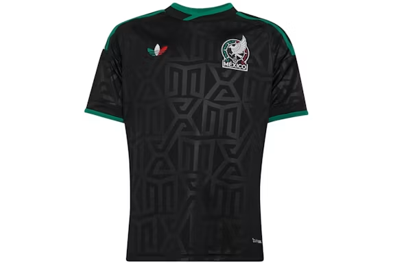 adidas Mexico 26 Kids Third Jersey Black