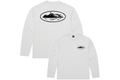 Corteiz OG Island L/S Tee White