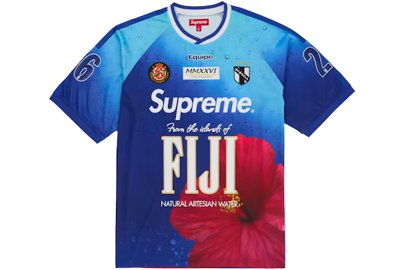 Supreme Fiji Soccer Jersey Multicolor