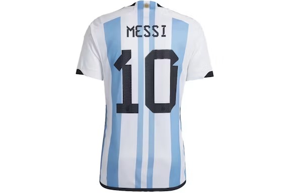adidas Argentina 22 Messi Home Jersey White/Light Blue