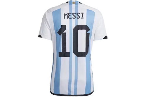 adidas Argentina 22 Messi Home Jersey White/Light Blue