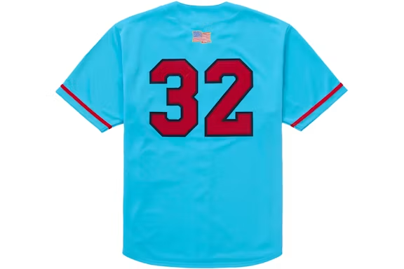 Supreme Swords Baseball Jersey Blue
