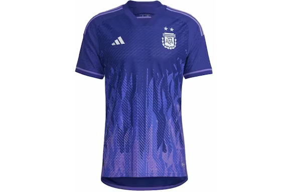 adidas Argentina 2022 Authentic Away Jersey Legacy Indigo/Purple Rush