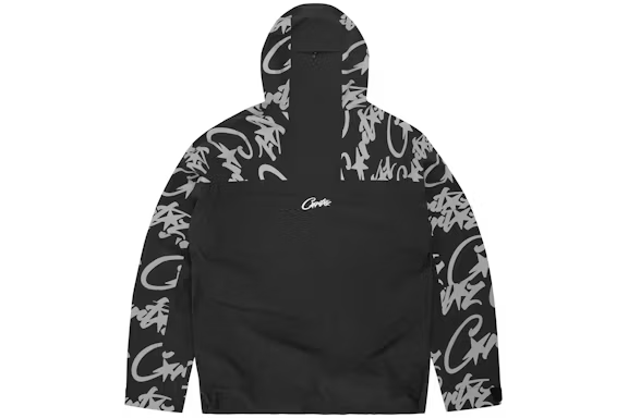 Corteiz Elitework Shell Jacket Black