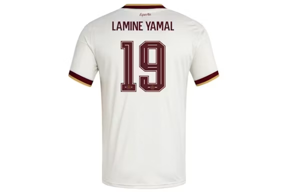 adidas Spain 26 Away Yamal Jersey Off White