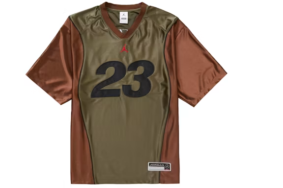 Supreme Jordan Warm Up Jersey Olive