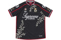 Supreme Floral Soccer Jersey Black