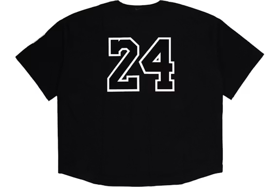 Nike Kobe Bryant Baseball Jersey Black