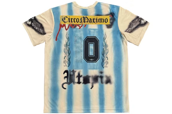 Travis Scott Argentina Soccer Jersey Multicolor