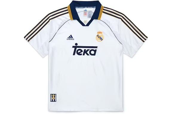 adidas Real Madrid 99/00 Home Jersey White
