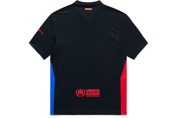 Travis Scott x FC Barcelona 2024/25 Match Away Cactus Jack Jersey Black