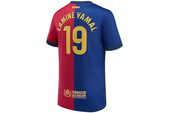 Nike FC Barcelona Lamine Yamal 2024/25 Home Player Jersey