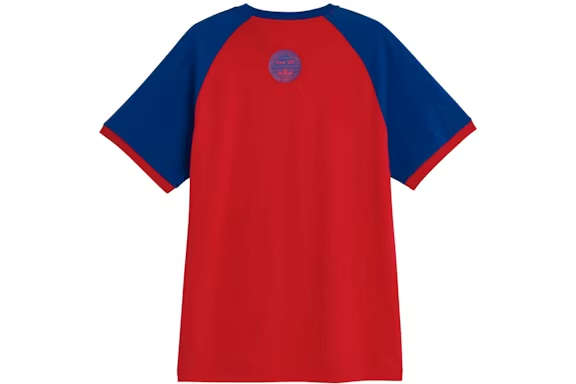 adidas x Oasis Tour 3-Stripes T-Shirt Better Scarlet
