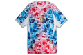 adidas x BAPE Football Graphic Slim Jersey T-shirt Blue/Pink