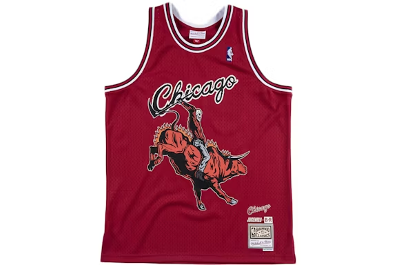 Juice WRLD x Chicago Bulls Swingman Jersey Red